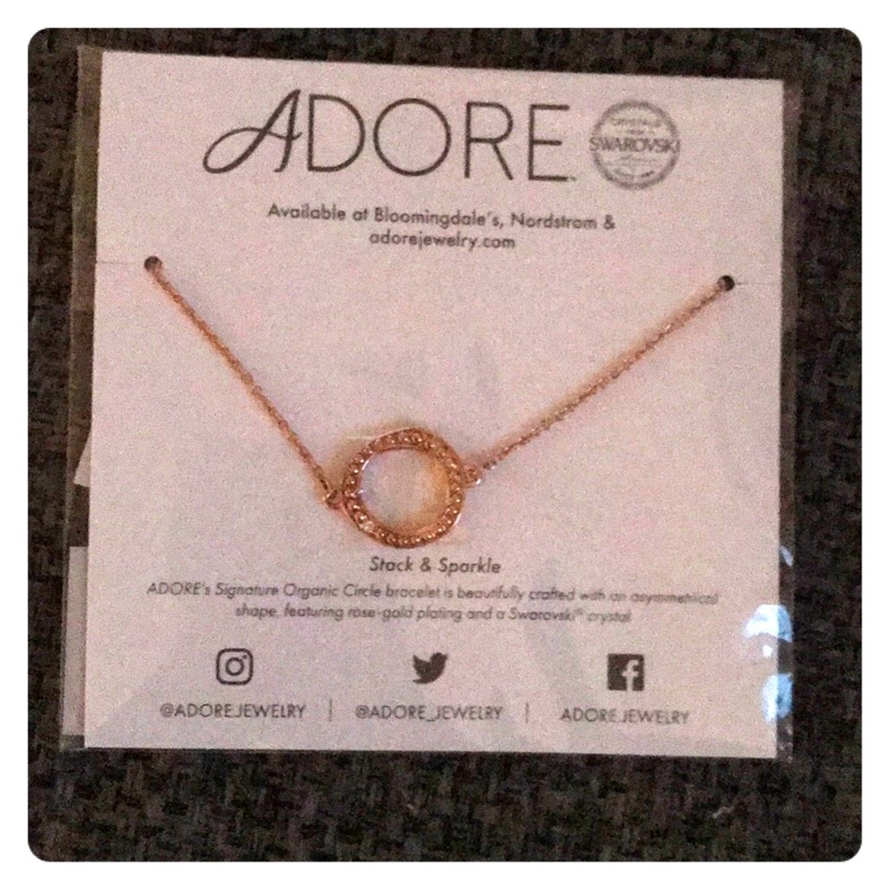 Adore stack & Sparkle bracelet